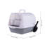 Polyethylene Plastic Enclosed Litter Box with Scoop