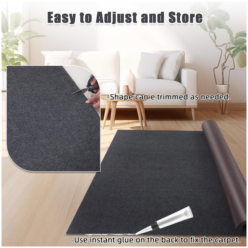 Tapis de couloir lavable pour tapis de salon, Tapis de couloir 6 pi x 18 pi