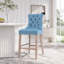 Chaise de salle à manger rembourrée moderne-1228374219
