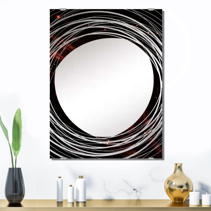 Niranjan - Miroir mural planètes grand MIR139126, 32 po x 24 po