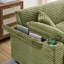 Canapé-lit extensible multifonctionnel en Corduroy avec porte-gobelet