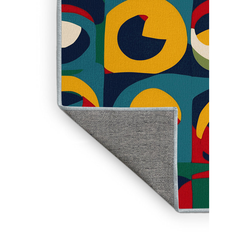 Bouncy Dash Rug, Round 3'