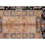 Hand-Knotted High-Quality Black and Beige Area Rug