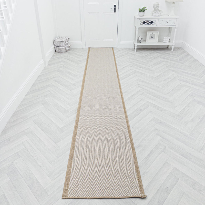 Runner Geometric Flatweave Indoor / Outdoor Area Rug, Runner 60 x 240 cm