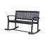 Rocking Loveseat  Acacia Wood