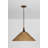 Kenzo 21" 1-Light Wicker Empire Pendant