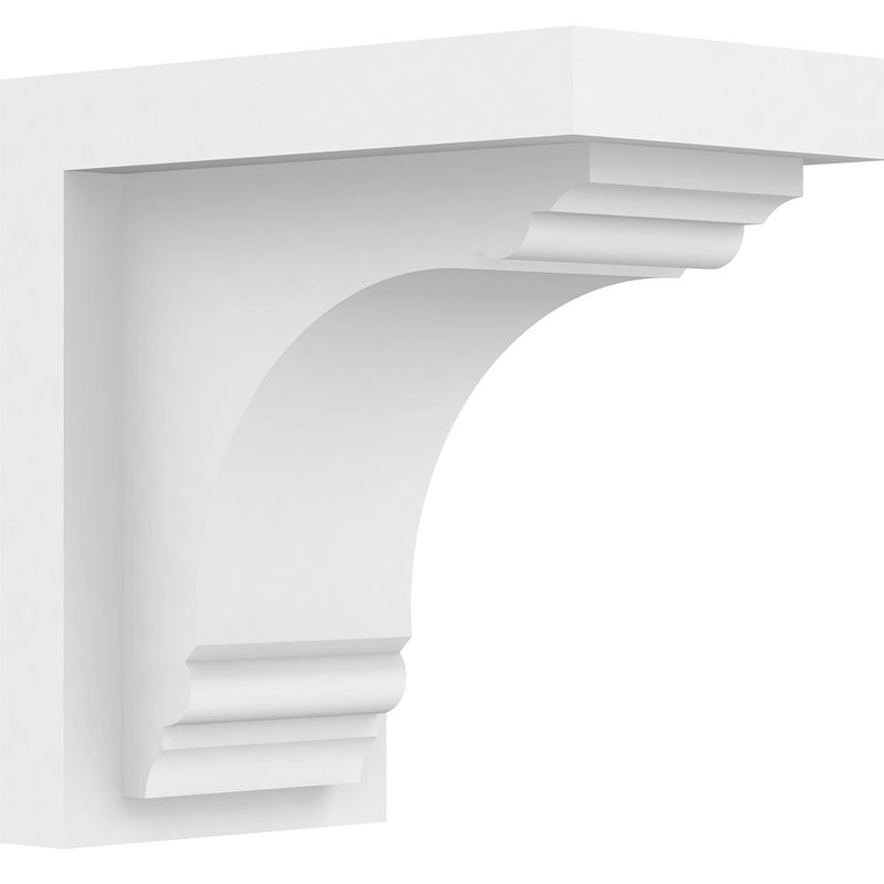 Support Standard Warren Architectural Grade PVC, H 5 po x l 3 po x p 5 po