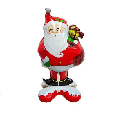  Décoration de père Noël en forme de ballon en forme de père Noël F07M1-57