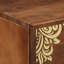 50cm W Solid Wood Bedside Table
