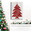 Holly Jolly Christmas Tree - impression sur toile tendue-416012977