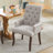Accent Dining Chair, Elegant Dining Room Kitchen Room Dining Chair-622020402