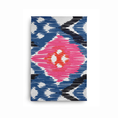 Chenille Ikat Indoor Rug