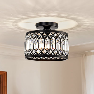 Crystal Ceiling Light Fixture
