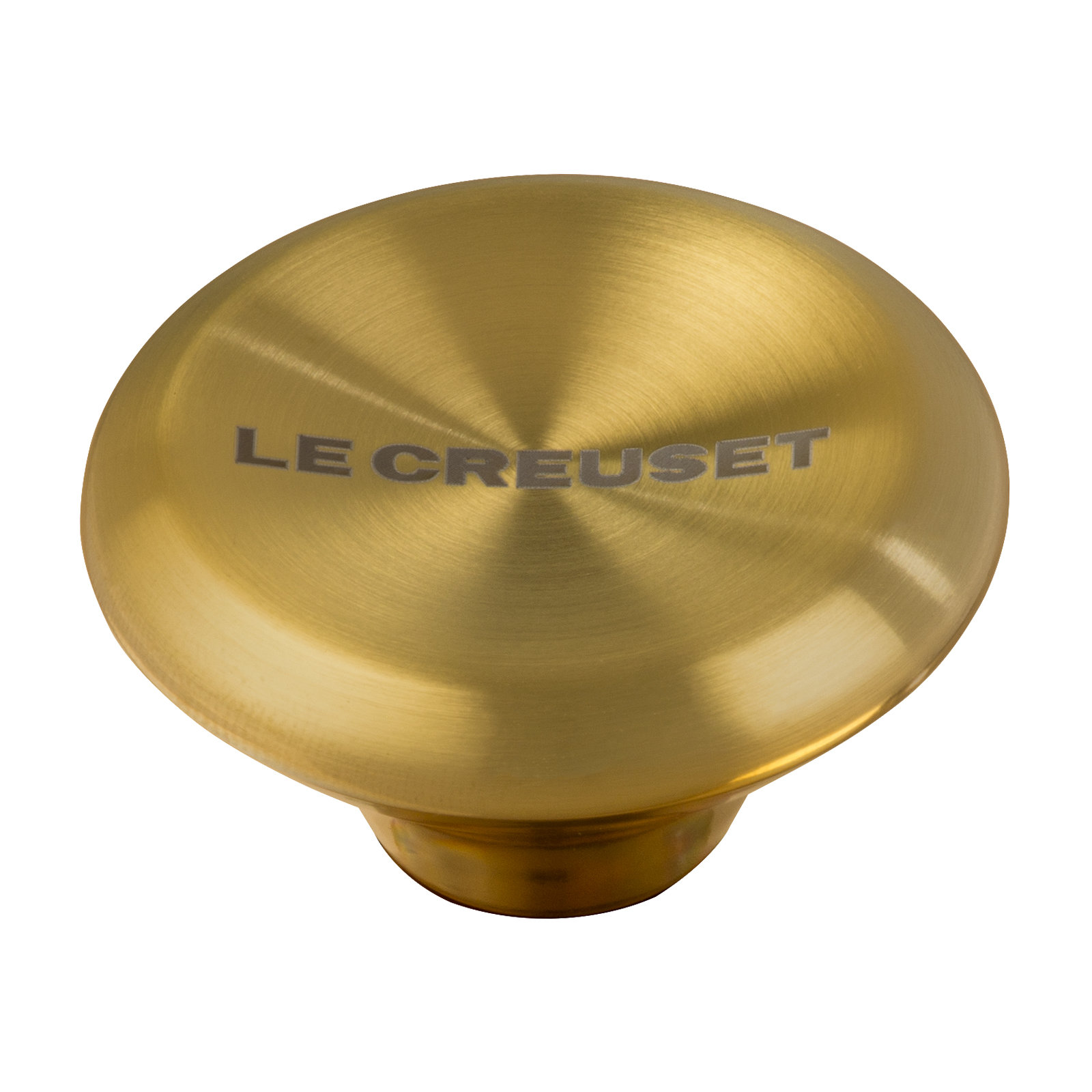 Signature Stainless Steel Knob, Gold, 1.8" W