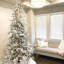 Fraser Hill Farm 10-Ft. Flocked Mountain Pine Christmas Tree With Smart String Lighting, FFMP010-3SN-693732025