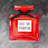 Perfume Red Bottle Pillow - Romantic Bedroom Decor Essential