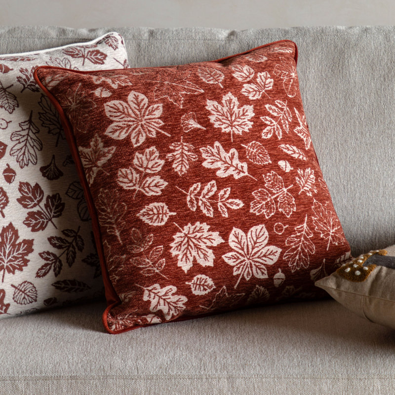 Square Cushion, Red