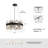 Marais Round Dimmable K9 Crystal Chandelier-395783216-395783183