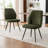 Monno Fabric Upholstered Dining Chairs Armless Side Chairs with Metal Frame-1274449786-1243978518-1244006200