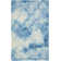 Berman Hand Tufted Wool/Cotton Geometric Rug in Ivory/Blue