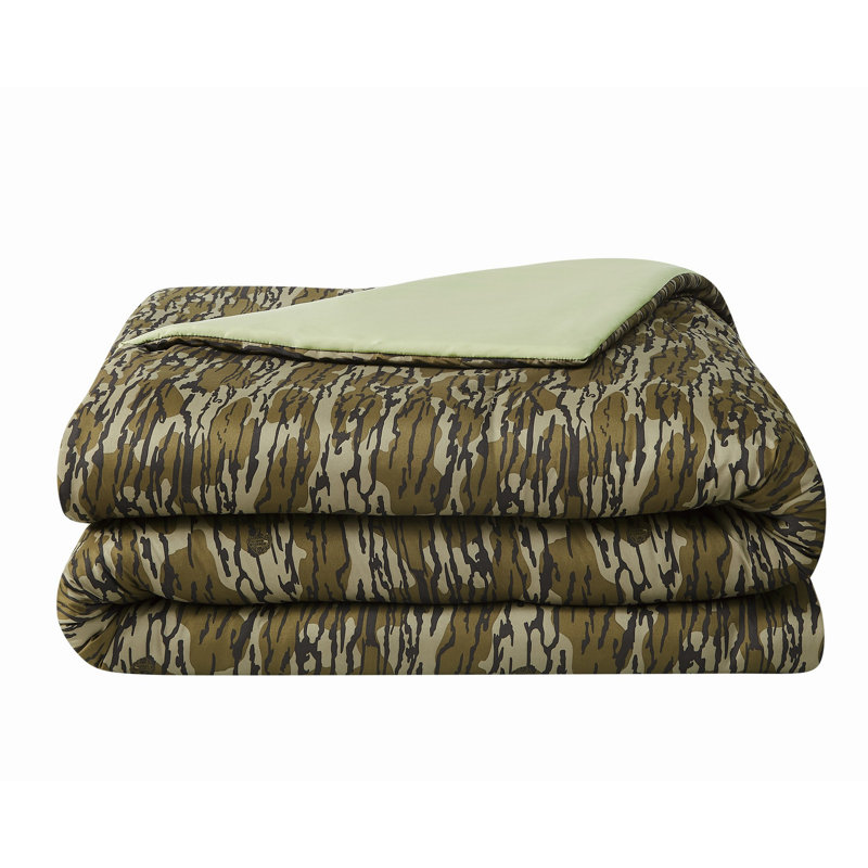 Ensemble d'édredon en microfibre Mossy Oak, Édredon très grand et 2 taies décoratives stand