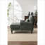 Salon et chambre à coucher détente | Chaise longue en bois massif Rich Green