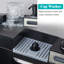 Moverlesenk 46mm W Single Bowl Stainless Steel Drop-In Kitchen Sink with 1 Faucet Hole