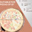 Machine à pizza d'extérieur avec pierre tournante de 12 po, pieds portatifs et pliables, acier inoxydable, déchaînez votre four extérieur Passion