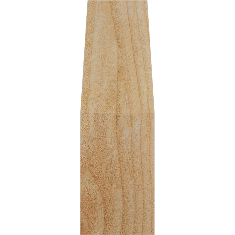 Attelle de genou sciée brute de l 4 po x P 6 po x H 14 po, sapin Douglas, Douglas, Sciage brut, H 14 po x l 4 po x P 6 po