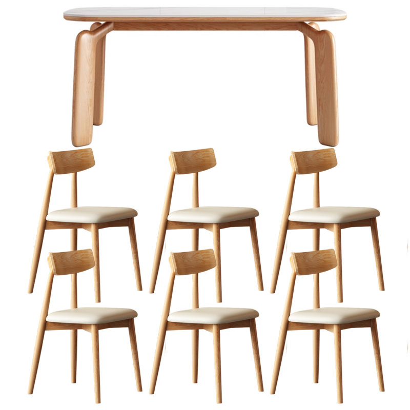 Table de salle à manger Modern, H 29,92 po x L 55,11 po x l 31,49 po