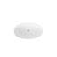 Baignoire autoportante en acrylique blanc brillant de 55 po avec drain en nickel brossé et trop-plein encastré, certifié Cupc