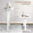 Exeter 120cm W Height Adjustable Rectangle Standing Desk