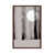 Classic Brown Wood Floater Framed