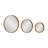 Three-Piece Round Mirror Set