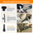 4800PA Cordless Handheld Car Vacuum Cleaner with Hose and Crevice Nozzle