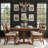 Rectangular Solid Wood Dining Table-828493708