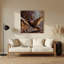 Art mural en métal oiseaux-751883916