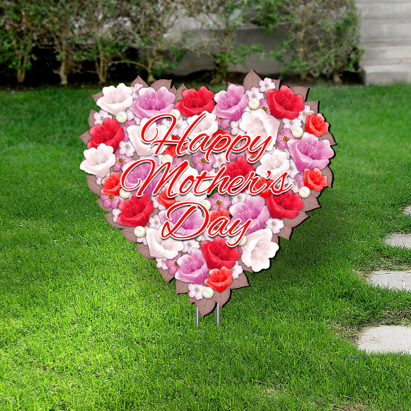 Décoration murale «Happy Mother's Day»