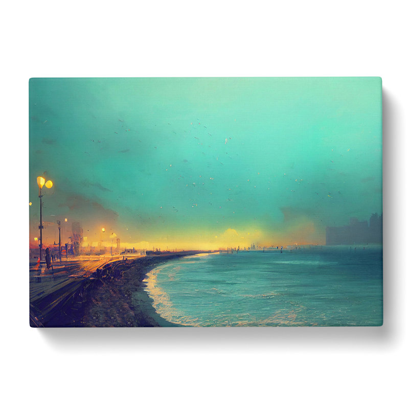 Dreamy Beach Vol.2 - Wrapped Canvas, 35cm H x 50cm W x 3cm D