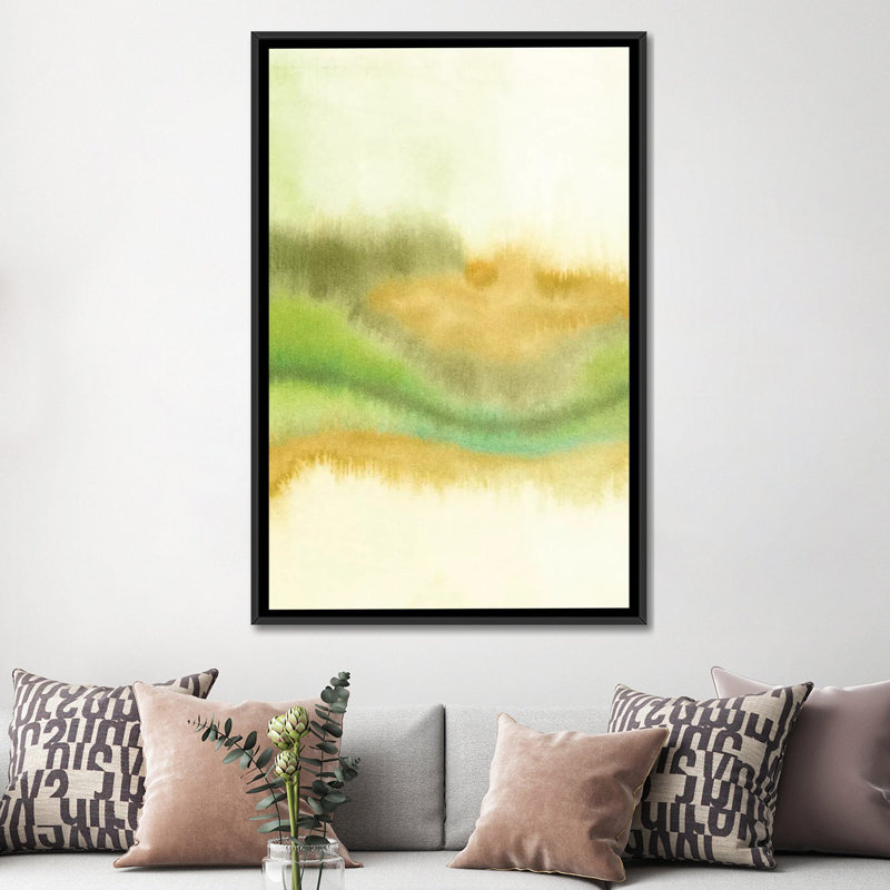 «Abstract VI» par Marco Gonzalez - Estampe numérique sur toile tendue avec châssis, H 48 po x l 32 po x P 1,5 po