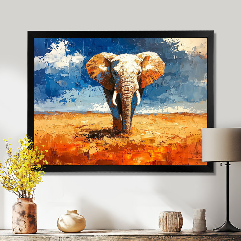 Hakes - Animals Wall Art, Reproduction encadrée d'une seule photo, Noir, H 12 po x l 20 po