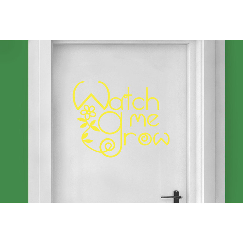 Wall Decal, Bright Yellow