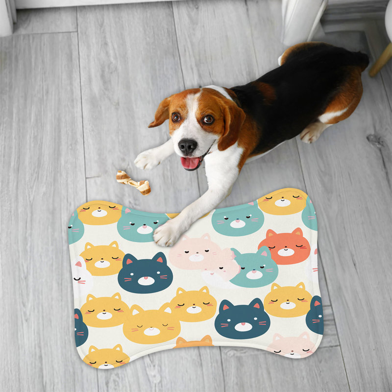 Tapis mignon pour chat - 1 pièce