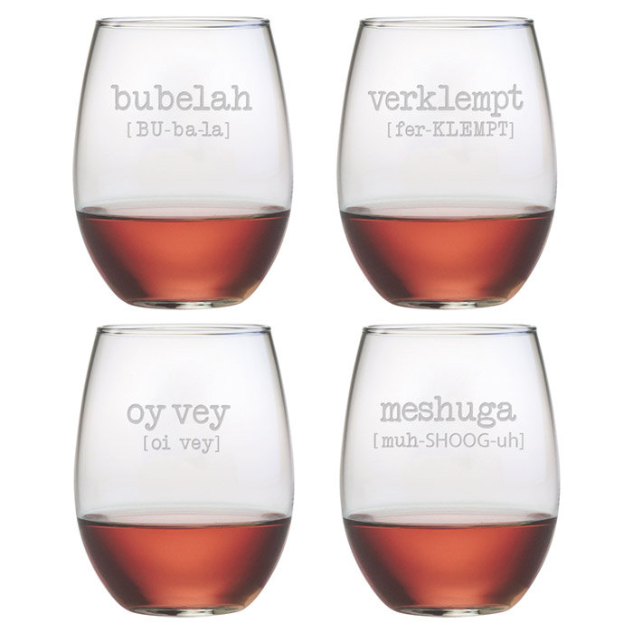 Wamhoff 21oz. Stemless Wine Glass Set