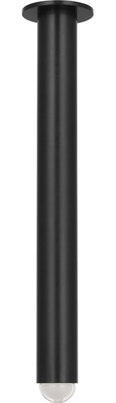 Ebell Flush Mount, Dark Bronze, 24" H x 4.5" W x 4.5" D