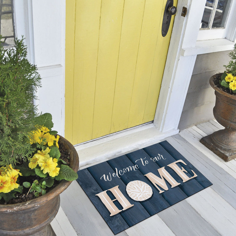Coastal Home Indoor/Outdoor Welcome Mat