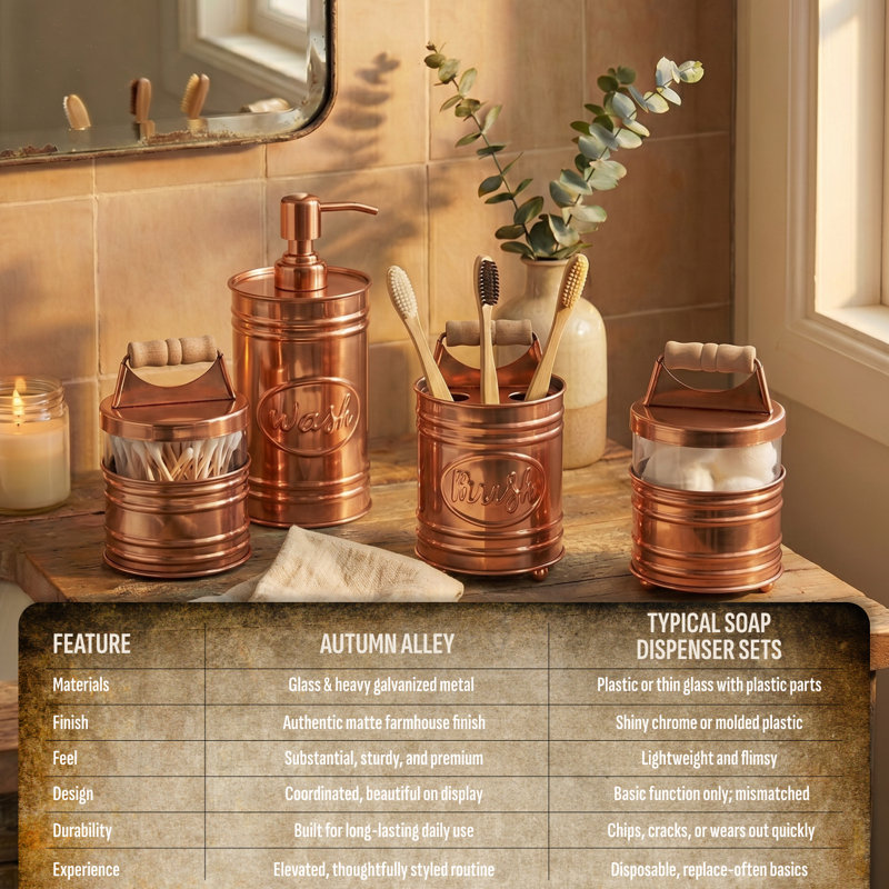 Bernulf Bathroom Accessory Set