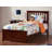 Brunelle Solid Wood Foundation Bed with Matching Footboard-2001163027-2001163028