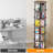 Rotating 360° Bookshelf Tower, Stackable Spinning Bookcase, Space‑Saving Revolving Round Shelf, Floor Standing Swivel Corner Organizer-1995543340