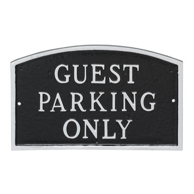 Plaque de jardin guest only
